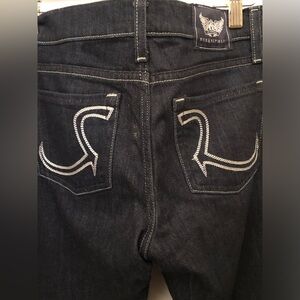 Rock & Republic “STELLA” edition dark blue straight leg. Size 26.Great condition
